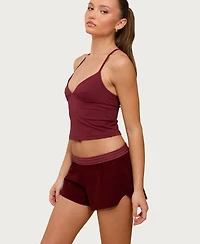 Edikted Women's Felice V Neck Tank Top