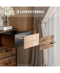 gaomon 63 Inch Tv Stand Dresser with 10 Drawers