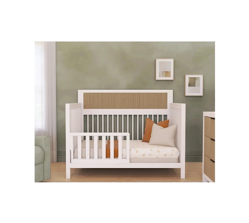 Evolur Loft Art Deco Convertible Crib Toddler Guard Rail