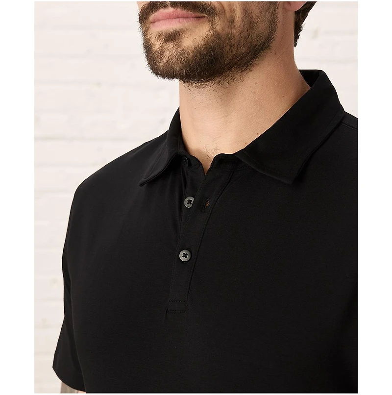 Pact Men's Luxe Signature Slim Polo Made With Organic Cotton.
