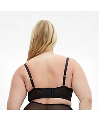 City Chic Women's Plus Arabella Longline Underwire Bra