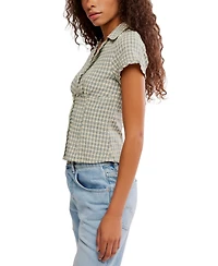 Free People Women's Camp Crush Collared Shirt
