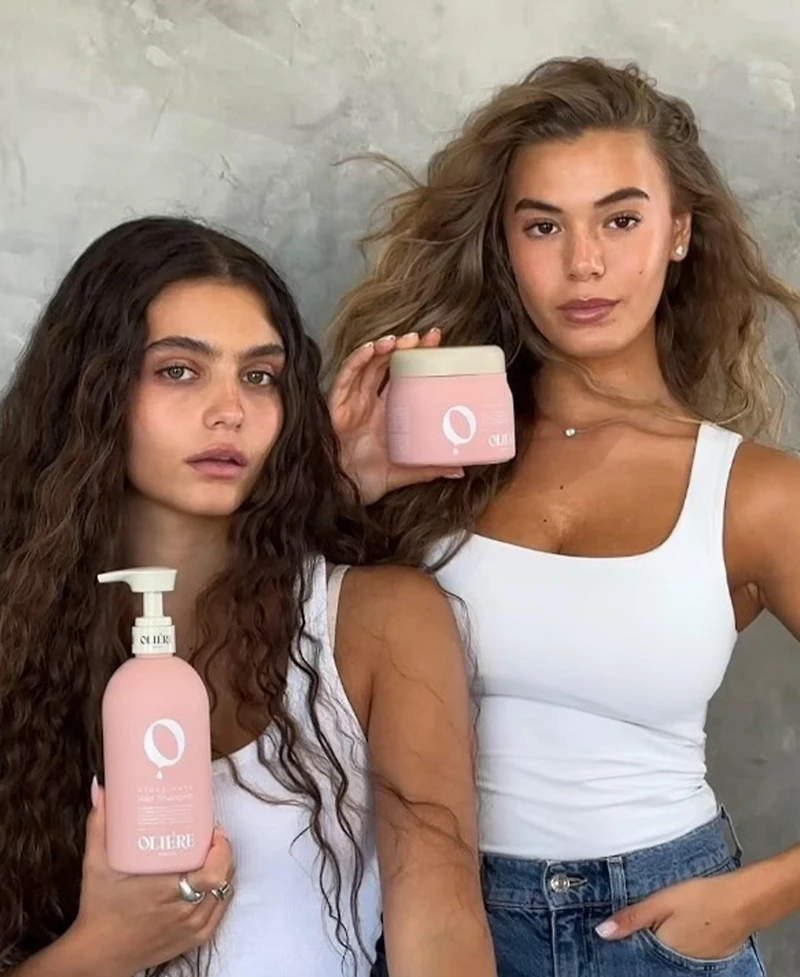 Oliere Paris Hydra Wave Curl-Defining Hydrating Hair Care Duo