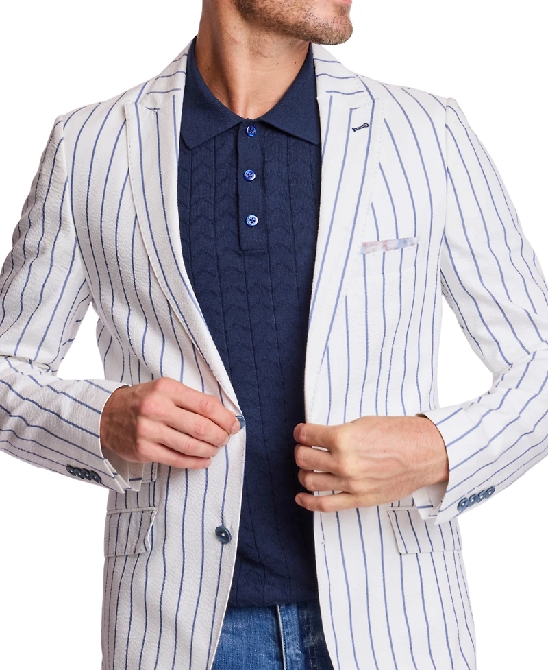 Paisley & Gray Men's Pointed Lapel Collar Jacket