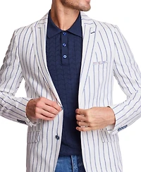 Paisley & Gray Men's Pointed Lapel Collar Jacket