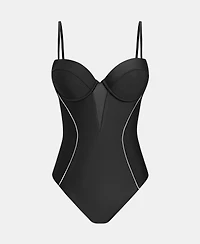 Cupshe Women's Underwire Cups Adjustable Straps One-Piece Swimsuit