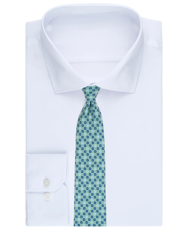 Club Room Men's Classic Design Floral Tie, Macy's Exclusive
