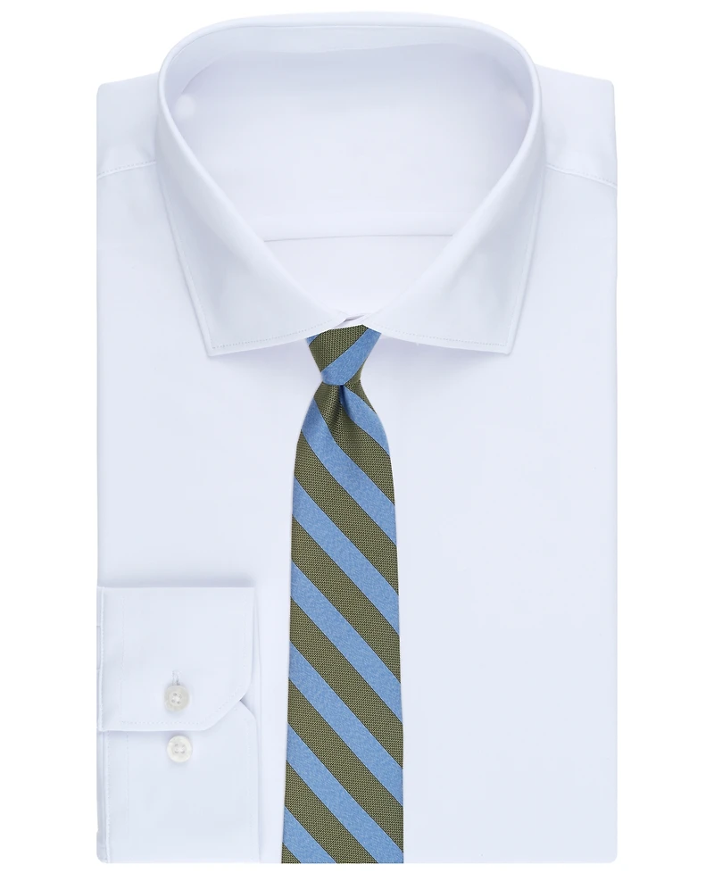 Club Room Men's Harbor Classic Stripe Pattern Tie, Macy's Exclusive
