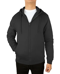 Blue Ice Men's Full Zip Regular-Fit Hooded Sweatshirt