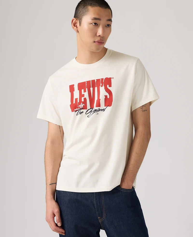 Levi's Premium Men's Relaxed-Fit Logo Graphic T-Shirt