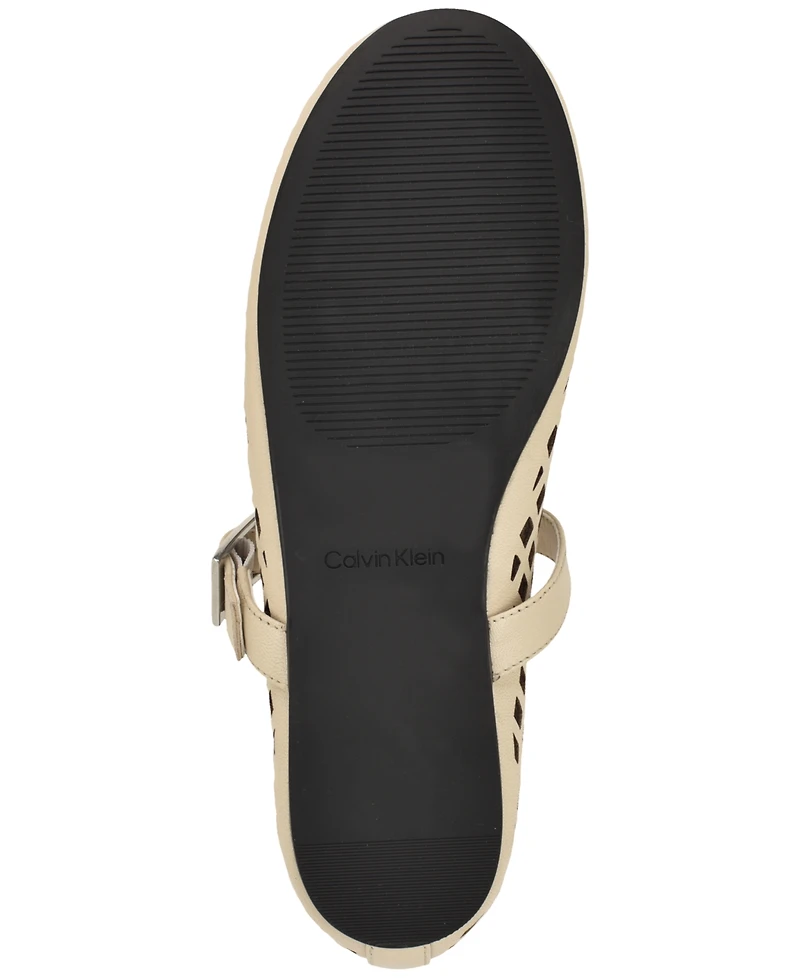 Calvin Klein Women's Lauria Mary Jane Flats