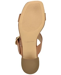 Calvin Klein Women's Vevia Block Heel Sandals