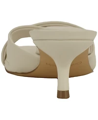 Calvin Klein Women's Skylor Criss-Cross Kitten Heel Sandals