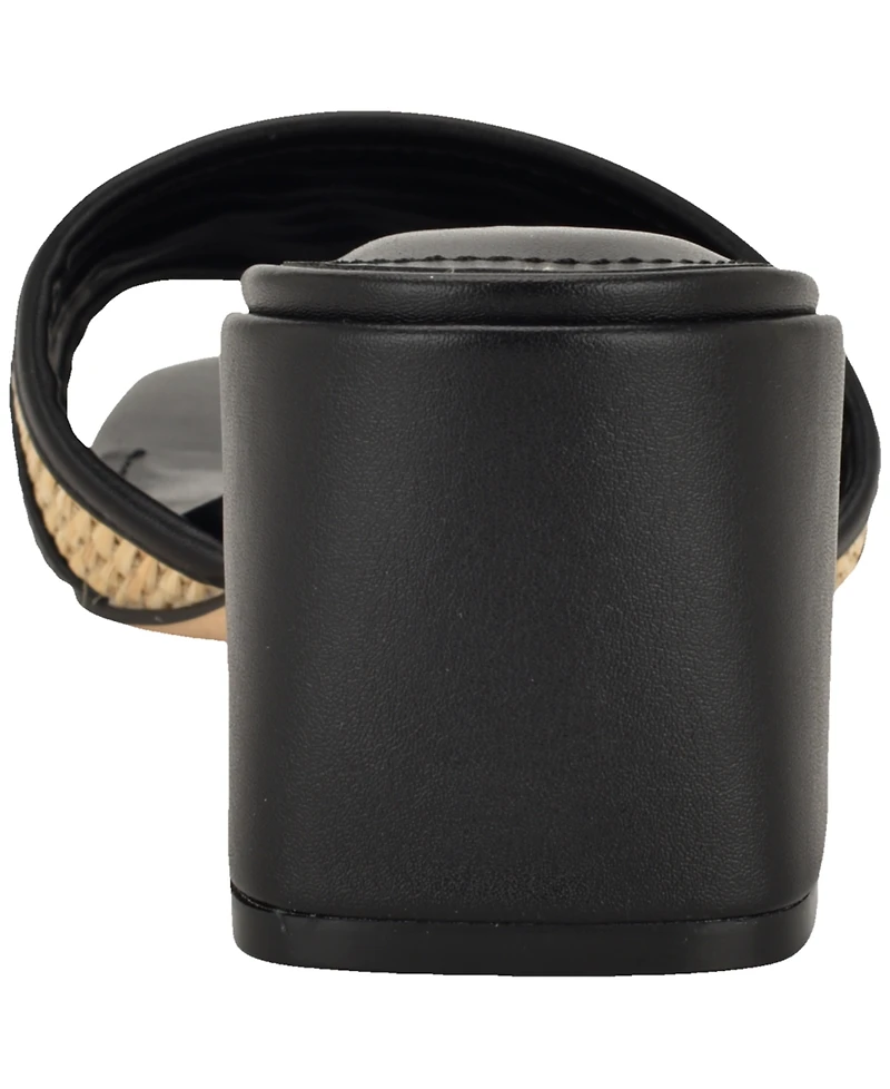 Calvin Klein Women's Paloma Slip-On Block Heel Sandals