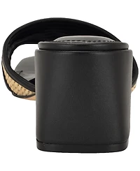 Calvin Klein Women's Paloma Slip-On Block Heel Sandals