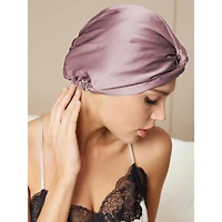 Silksilky Pure Silk Knot-Front Hair Bonnet