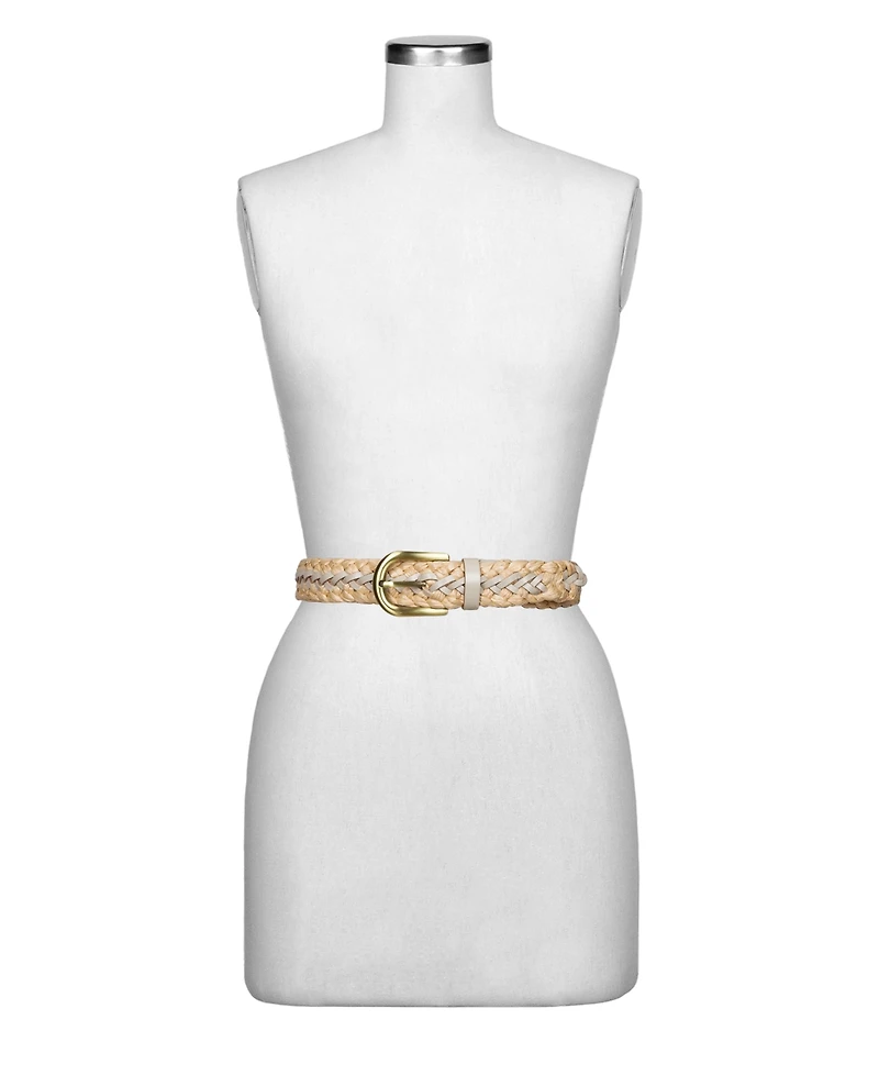 Patricia Nash Beaune Woven Leather Belt