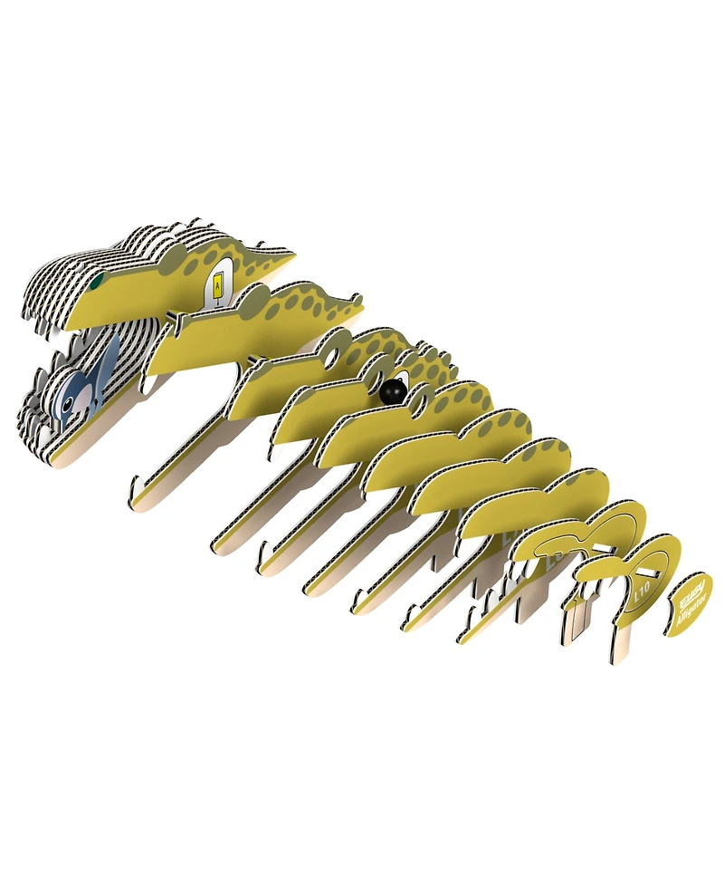 Eugy Alligator 3D Puzzle