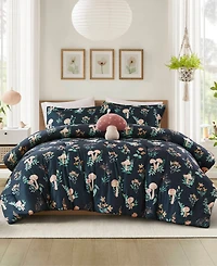 Intelligent Design Gwen Mushroom Garden 4-Pc. Comforter Set, Full/Queen