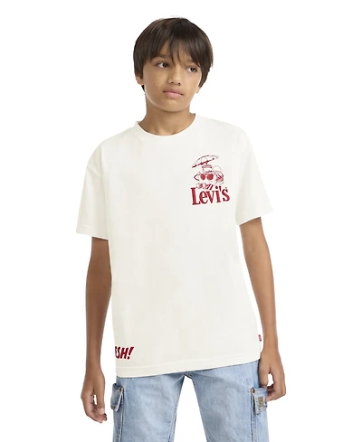 Levi's Boys' 8-20 Burger and Fries Graphic Print T-Shirt