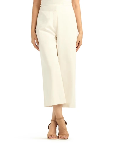 Bcx Women's Wide-Leg Cropped Pants