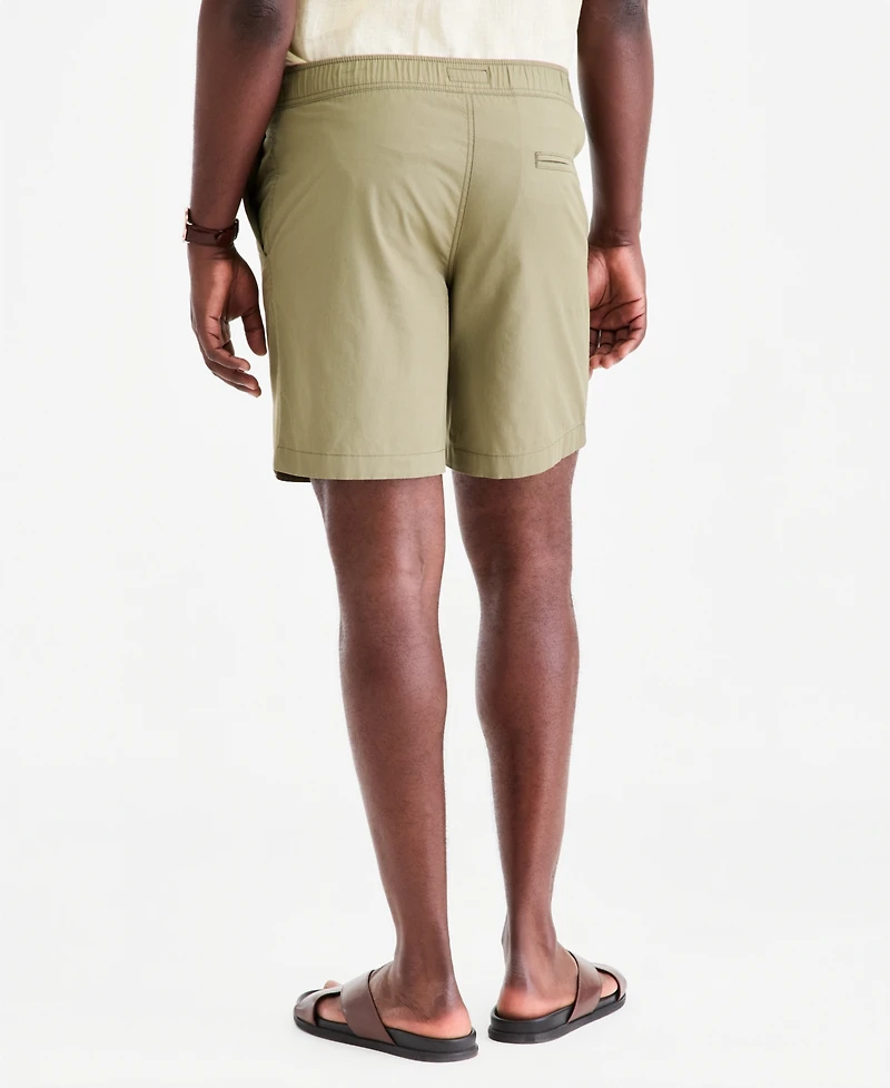 Club Room Men's Cotton 9" Pull-On Shorts, Macy's Exclusive