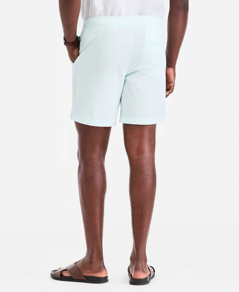 Club Room Men's Cotton 9" Pull-On Shorts, Macy's Exclusive
