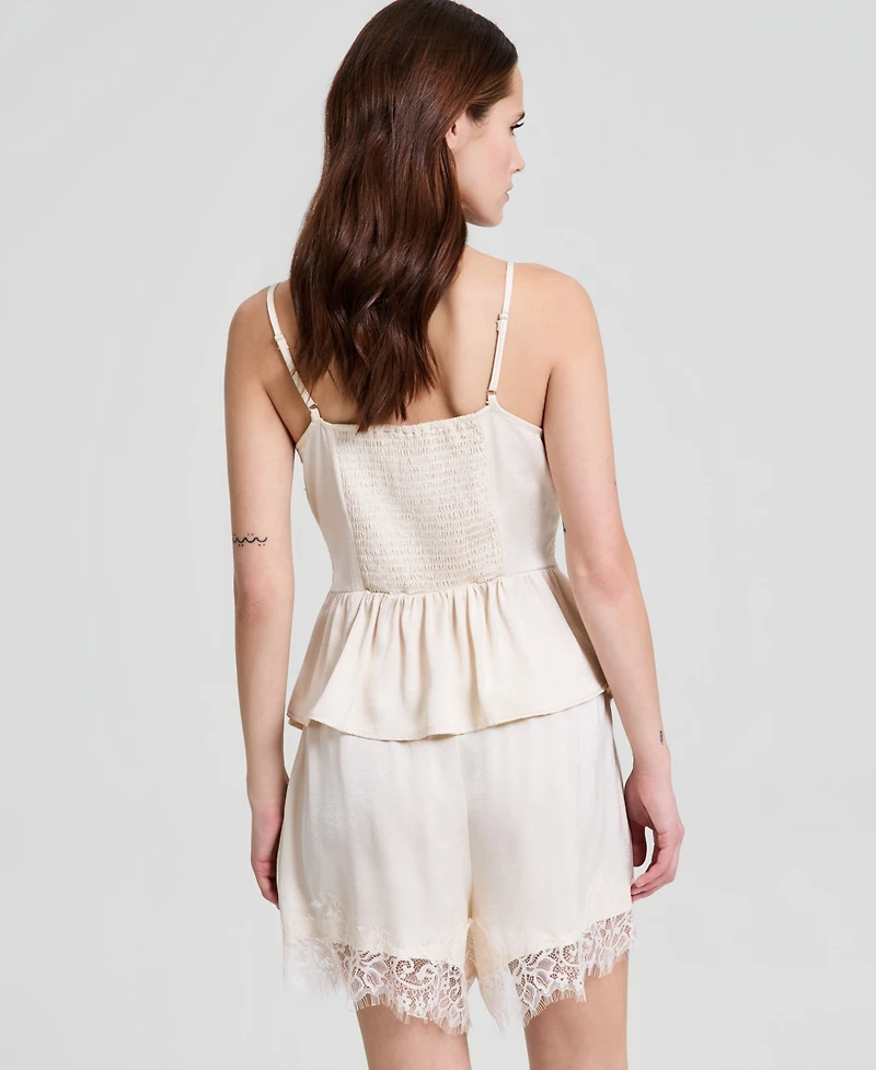 And Now This Women's Satin Lace-Trim Camisole, Macy's Exclusive