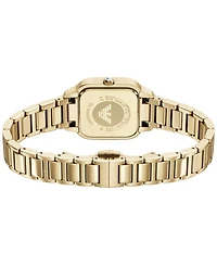 Emporio Armani Women's Quartz Three-Hand Gold Stainless Steel Watch, 35mm