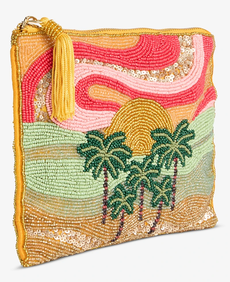 I.n.c. International Concepts Beaded Palm Tree Crossbody Bag, Macy's Exclusive