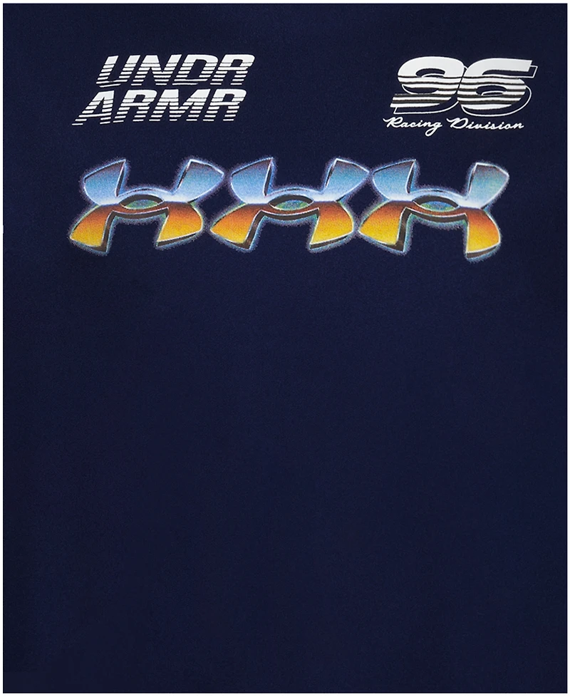 Under Armour Boys' 2T-7 Tech Racer Burst Short-Sleeve T-Shirt