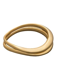 Donna Karan 2-Pc. Gold-Tone Molten Bangle Bracelets Set