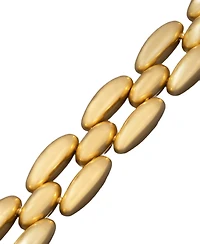 Donna Karan Gold-Tone Dynamic Chunky Link Flex Bracelet