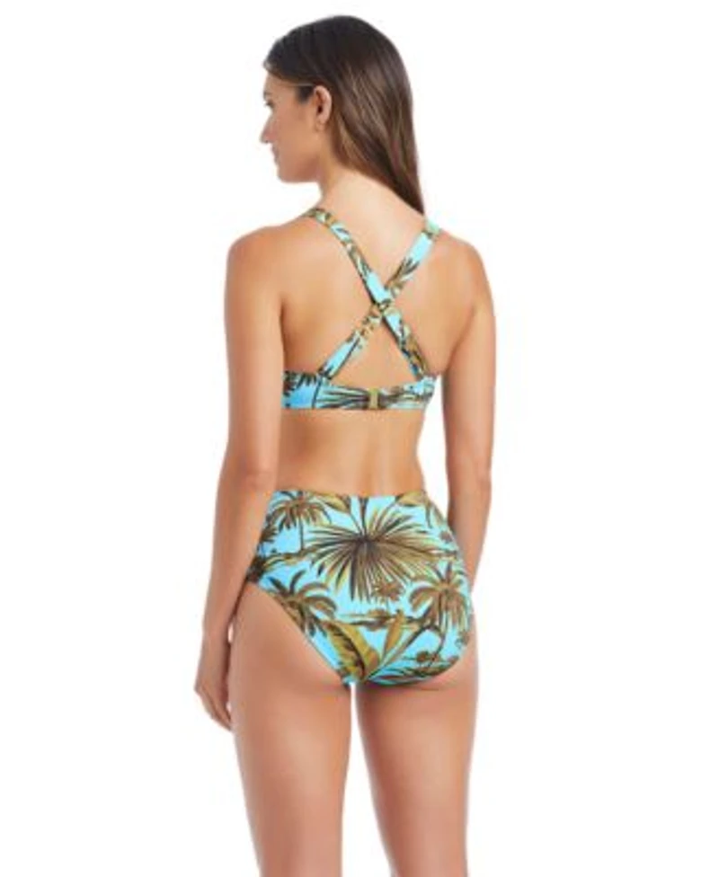 Bleu By Rod Beattie Womens Sweetheart Neck Adjustable Underwire Bra High Waist Full Coverage Swim Bottoms