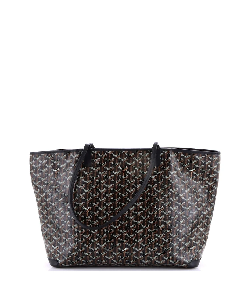 Pre-Owned Goyard Mm Artois Tote Coated Canvas