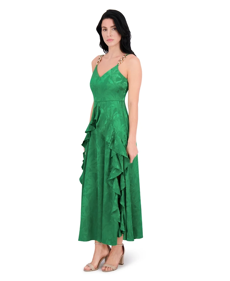 Siena Women's V-Neck Long Dress