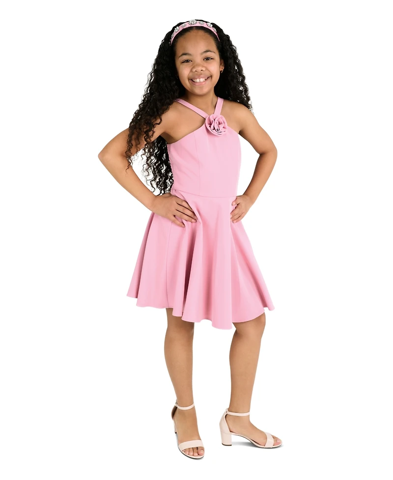 Rare Editions Big Girls Skater Party Dress