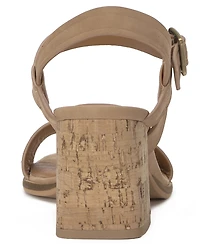 Lucky Brand Women's Hallia Block Heel Sandals