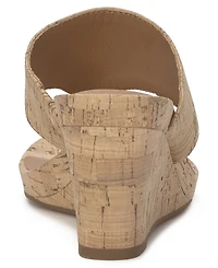 Lucky Brand Women's Libbie Thong Platform Wedge Sandals