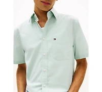 Tommy Hilfiger Men's Short-Sleeve Oxford Shirt
