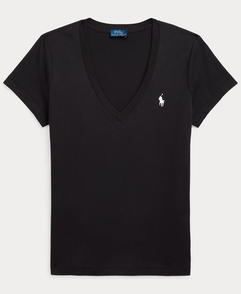 Polo Ralph Lauren Women's V-Neck Short-Sleeve T-Shirt
