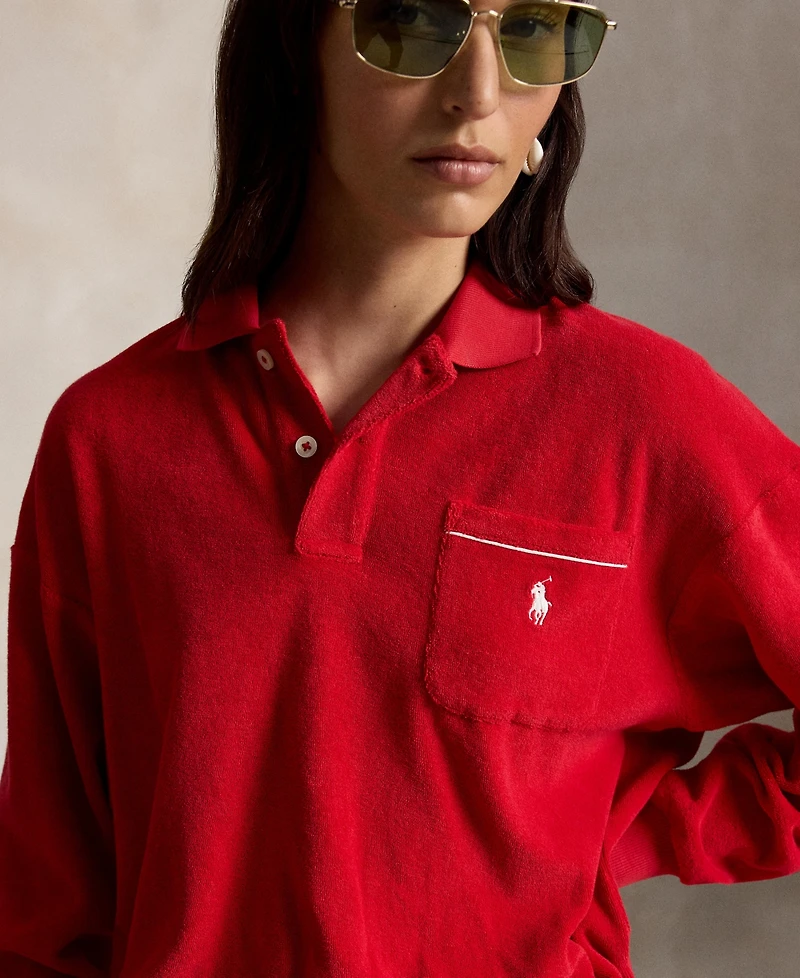 Polo Ralph Lauren Women's Long-Sleeve Collared Shirt
