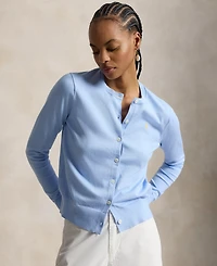 Polo Ralph Lauren Women's Crewneck Button-Up Cardigan