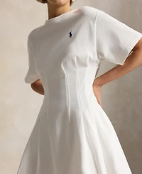 Polo Ralph Lauren Women's Crewneck Fit & Flare T-Shirt Dress