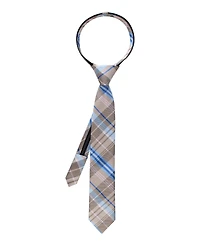 Tommy Hilfiger Baby Boys' Nantucket Plaid Pre-Tied Zipper Tie