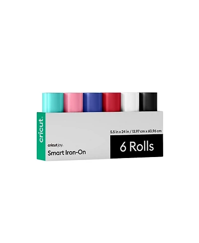 Cricut Joy Smart Iron-On Matless Heat Transfer Vinyl, Twilight Sampler - 5.5 in x 24 in (6 ct)