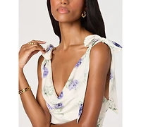 Astr the Label Women's Fen Ruffled Scoop Neck Dress