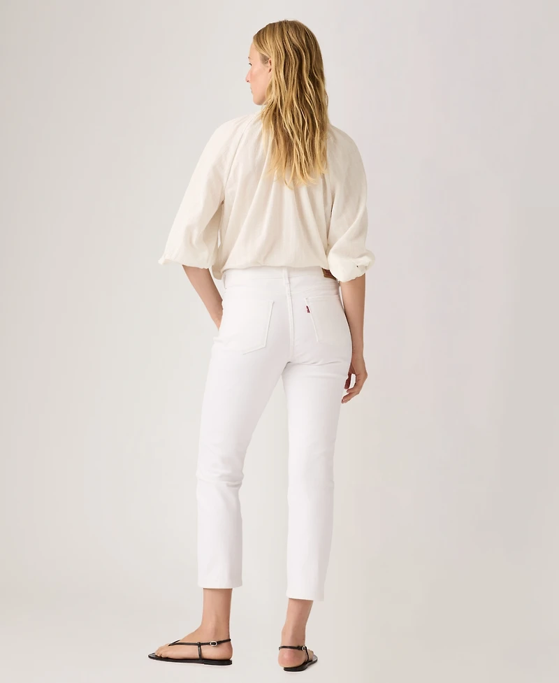 Levi's Women's Classic Mid-Rise Ankle Straight-Leg Jeans