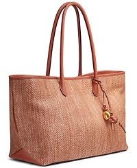 Donna Karan New York Weekend Woven Large Tote Bag
