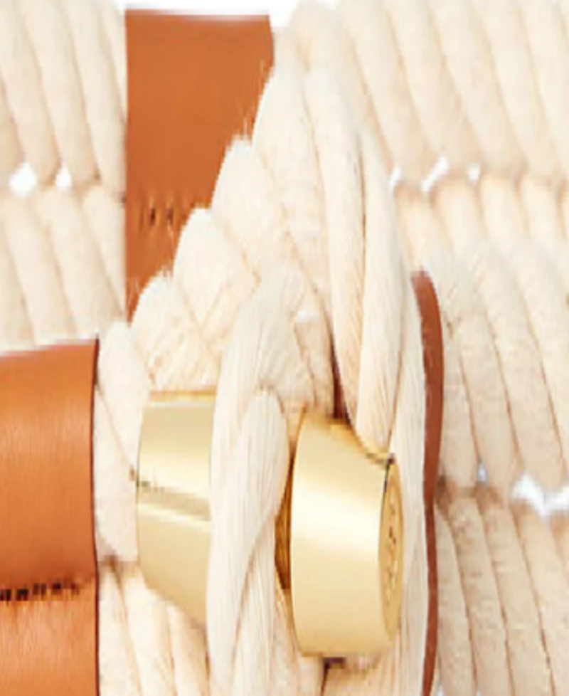 Lauren Ralph Medium Toggle Rope Belt